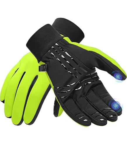 Guanti Invernali Termici KUTOOK Uomo/Donna - Antivento E Touchscreen | Per Sci, Bici, Corsa - Foto 5