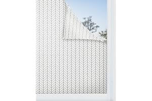 Panorama Vinilo para Ventanas Trenzado 39x300 cm - Vinilos para Ventanas Adhesivo - Vinilo Opaco para Cristal - Pegatina Privacidad - Vinilo para Ducha - Vinilo Translúcido para Cristales