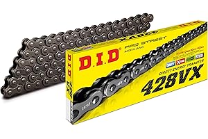 D.I.D DID Kette 428 VX, 126 Glieder (X-Ring), offen mit Clipschloss