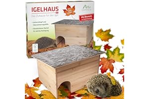 Gardigo 90568 - Casa de Madera para Erizos; Entrada Laberinto