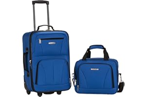 Rockland Fashion Softside Upright Luggage Set
