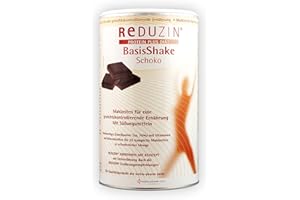 Reduzin Diät Shake zum Abnehmen, Schoko, 25 cremige Shakes pro Dose, leckerer Abnehm Shake, Mahlzeitenersatz zum Trinken