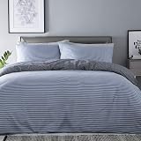 Silentnight Seersucker Striped Duvet 