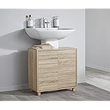 INTRADISA Mueble Bajo Baño Gala 8915 wengue : Amazon.es ...