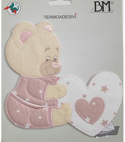 Patch Thermocollant Brodé Bébé Fille - Motif Animaux, BM