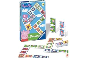 Ravensburger Peppa Pig Dominoes Set For Children Age 3 Years and Up -A Classic Family Game