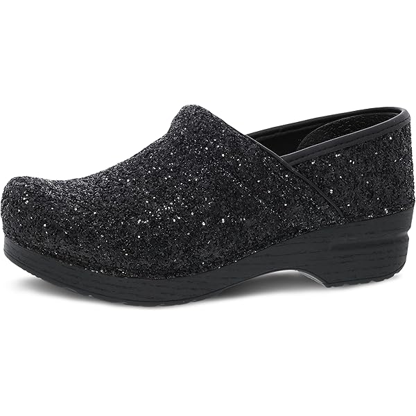 Dansko Women's Wide Professional Clog,Black Box,41 W EU / 10.5-11