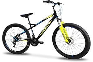 GERONI Bici Bicicletta MTB Cosmos 27.5'' Pollici AMMORTIZZATA Cambio a 21 Velocita' Mountain Bike Freni a Disco