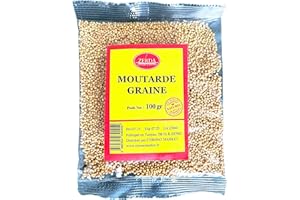 ZERDA SAVEURS D'ORIENT Graines de Moutarde 100g | ZERDA | Haute Qualité | 100% Naturel