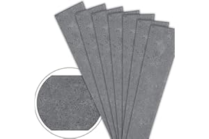 EURODECO Paneles de techo de poliestireno XPS PSE, Revestimiento de techo imitación Concreto Hormigón, Decorar de pared 100x16,7cm áspero 2mm ((20 m²/120 unidades), P42)