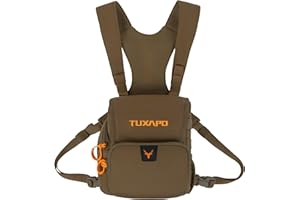 Tuxapo - Funda para prismáticos compactos con protección Anti-Lluvia Cubierta para Caza Senderismo Tiro