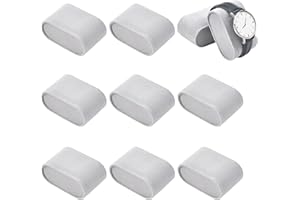 PH PandaHall Cuscino per Gioielli e Orologio - Espositore per Braccialetti, Piccolo Contenitore di Visualizzazione Gioielli, Grigio