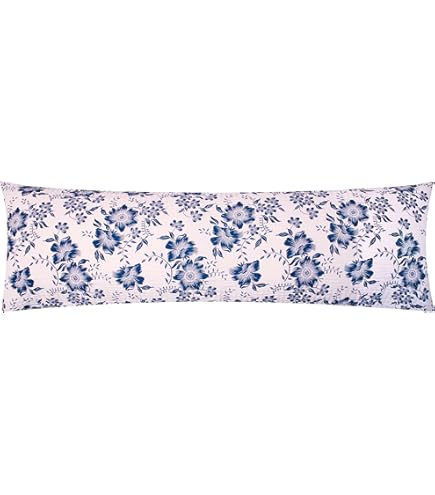 Body Pillow Bezug 135x40cm - Samt Kissenhülle Mit Verstecktem Reißverschluss Für Seitenschläfer