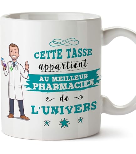Mug Original "Meilleur Prof De L'Univers" - Cadeau Humoristique Pour Enseignants En Espagnol