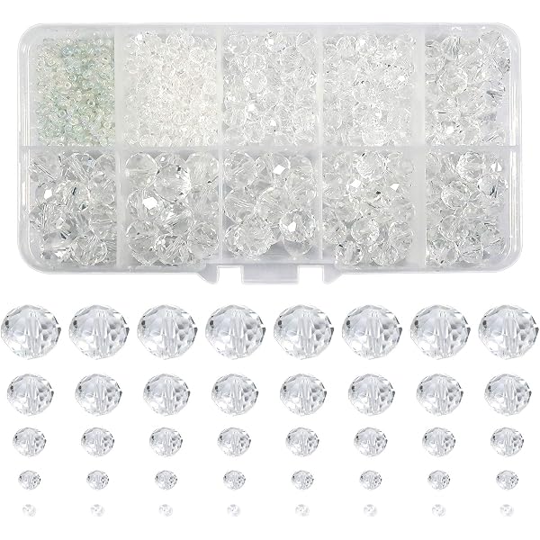 Perles De Verre Assorties Ipotkitt Pour Bijoux - Forme Crâne, 100 Pièces, Idéales Créations Artisanales