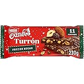 NESTLÉ EXTRAFINO Turron de Chocolate con Leche y Frutos Secos 230 g