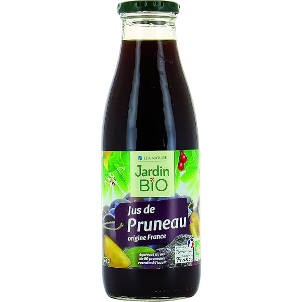 Jardin Bio Etic Jus De Pruneau Amazon Fr Epicerie