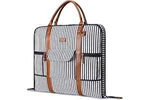 S-ZONE Suit Carry-on Garment Bag Suit Carrier for Men and Women Suit Bag for Travel or Business Trip with Adjustable Shoulder Strap