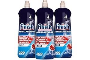 Finish liquide de rinçage normal pour lave-vaisselle Normal 800 ml (Pack of 3)