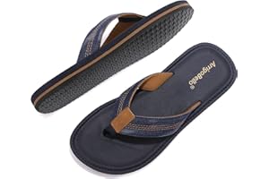 ARRIGO BELLO Japonki męskie na lato na basen, klapki kąpielowe na plażę, do użytku wewnątrz i na zewnątrz, do surfowania