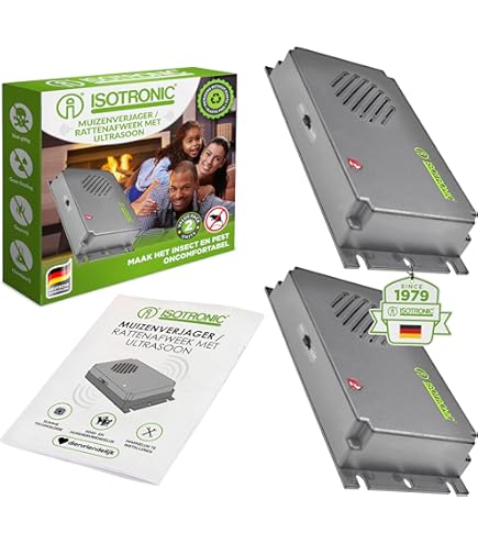 Gardigo® Répulsif Ultrason Anti-Souris Et Rats Lot De 3