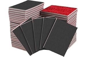 Shineboc Schleifschwämme,20 Stück,Weiches,Flexibles Nass-Trocken-Schleifpapier,1200 Körnung Handschleifblöcke,Schleifpads für Holz,Trockenbau,Metall,Farbe, Autokarosseriereparatur