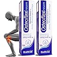 HealthAid Osteoflex Fast Pain Relief Cream - 200Gram | Suitable for Back, Muscle, Joint & Knee Pain | Suitable for Sports & Gym related injuries | Supports Cartilage & Muscular Pain |