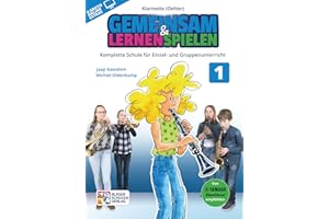 BLÄSER SCHULEN VERLAG Gemeinsam lernen & spielen Band 1 (+Online-Access) : für Bläserklasse (Blasorchester) Klarinette Oehler-System