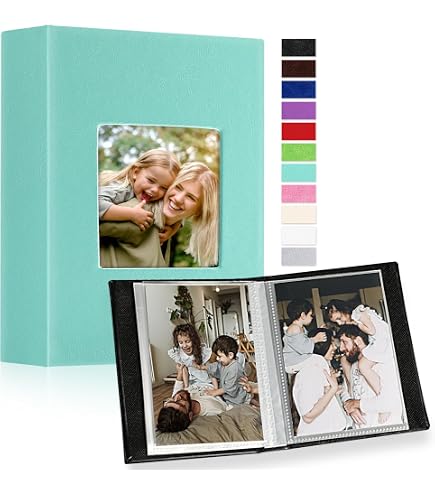 Álbum De Fotos De 13x19 Cm - Pack De 5, Con 180 Fundas, Tapa Blanda, Ideal Para Recuerdos