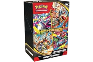 Pokémon : Lot de boosters Méga-Évolution du JCC Pokémon (6 boosters)