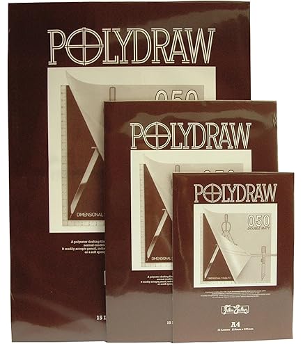 Kangaro Zeichenfolie A3 - 12 Blatt 0,127mm Beidseitig Matt