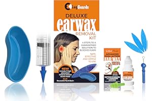 LUGGUARDS® PROFESSIONAL DELUXE EAR WAX REMOVAL KIT - CE CERTIFIED
