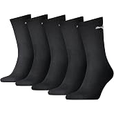PUMA Unisex Adult Crew Sock (Pack of 5)
