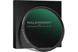 Walking Way 77mm MC CPL Filtro Polarizzatore Circolare, Ultra Slim, Multi-Rivestimento, Filtro per Lenti con Vetro Ottico ad Alta Definizione per Ridurre i Riflessi e Migliorare il Contrasto