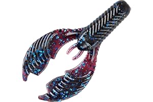 Yum Lures YCCK269 Craw Chunk Appât de pêche, Flocon Bleu, 7,9 cm