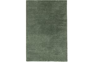 RugVista Comfy, Tapis pour Enfant, 200 x 300 cm, Rectangle, Tapis Chambre d'enfant, Polypropylène, Pas de substances nocives, Vert