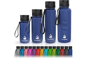 ‎COOLRHINO coolrhino Trinkflasche 350ml I 650ml I 1L I 1,5L für Sport, Outdoor, Schule, Fitness & Kinder - Wasserflasche auslaufsicher und Bpa frei - Flasche für Fahrrad