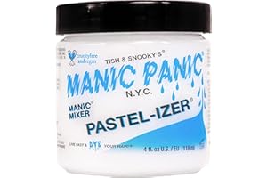 Manic Panic Pastel-Izer/Mixer Creme Vegan, Cruelty Free, Semi Permanent Hair Pasteliser, Achieve a Lighter Colour, 118ml