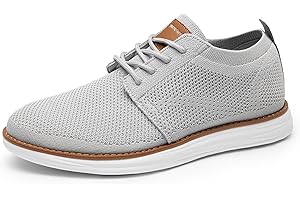 Bruno Marc Zapatos de Cordones Transpirables Zapatillas de Vestir Oxfords Clásico Formales Derby para Hombre Verano Casuales