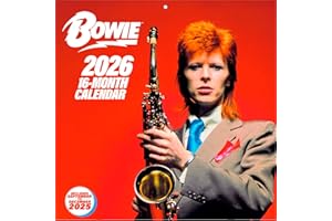 David Bowie 2026 Square Calendar