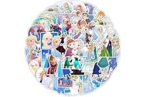 TACOMEXI 50Pcs Adesivi per Bottiglie d'Acqua Bicchiere Bagagli Skateboard Paraurti Scrapbook Tazza, Adesivo Regalo per Bambini Adolescenti Adulti