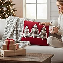 4 federe decorative in cotone, per soggiorno, camera da letto