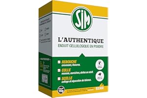 BEMR BMSIM01 Sim L'Authentique Enduit de rebouchage intérieur 1 kg