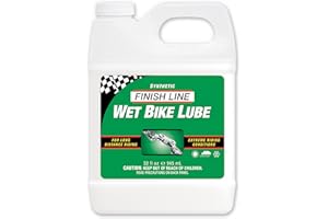 Finish Line WET Bicycle Chain Lube, 32-Ounce Quart Jug