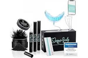 UniqueSmile Kit de teeth whitening de haute qualité pour éclaircissement des dents et dents blanches - 100 jours d'essai sans risque