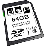 DSP Memory 64GB Professional V30 Speicherkarte für Sony DSC-HX60 Digitalkamera