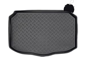 M MOTOS Tapis de coffre en PE pour Nissan Qashqai III depuis 2021 Rendez votre voyage plus confortable grâce à ce tapis de voiture durable - Tapis de coffre de voiture tout temps, protection contre le