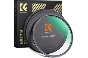 K&F CONCEPT 67 mm Nano-Xcel Ultra-twardy filtr ochronny UV, MCUV z 28 warstwami nano-powlekanymi