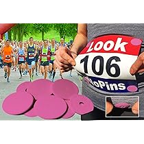 EventClip US Flag Snap-Lock BibClips Made With Recycled Plastic. Fed Up With Safety Pins For Securing Running And Cycling Numbers Far Better Than Magnets And Far Less Packaging