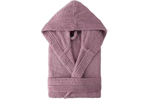 Top Towel - Élégant - Peignoir pour Femme et Homme 100% Coton, 500 g/m² - Option Capuche ou Sans Capuche - Doux et Absorbant pour Douche, Spa et Piscine